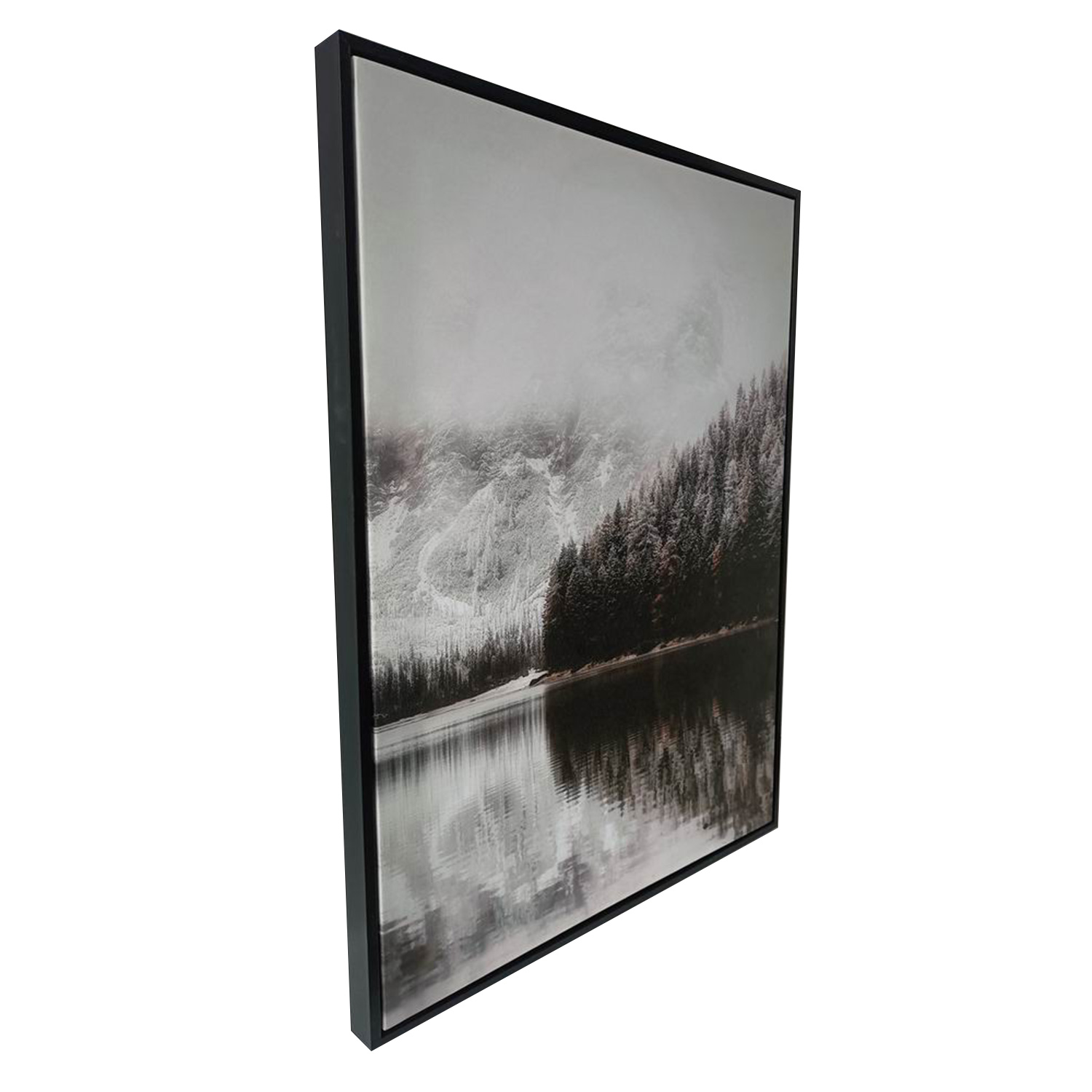 Sieninis paveikslas ant drobės, šviesus peizažas, 60 × 80 cm 2