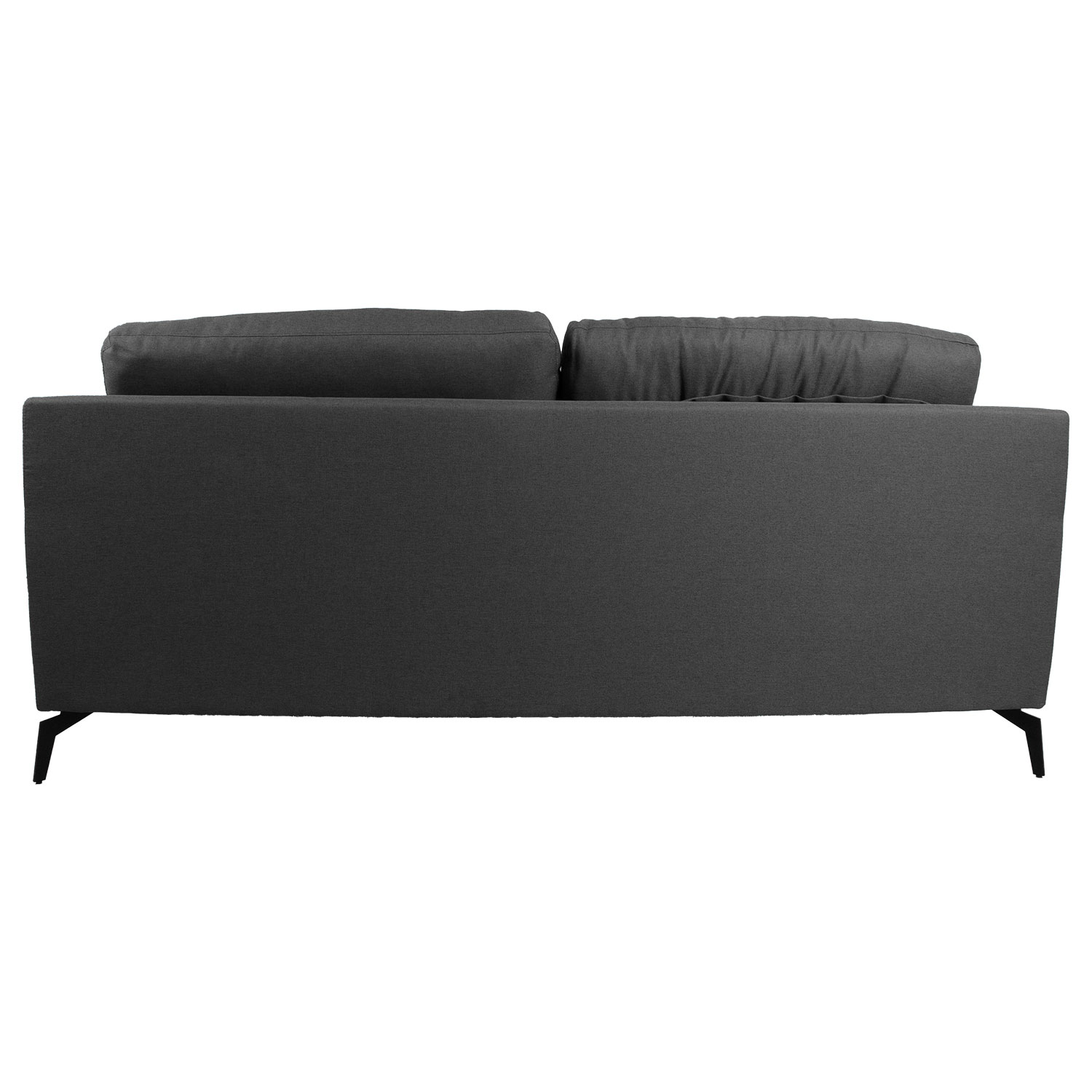 Sofa, trivietė, tamsiai pilka, 205 x 83 x 92 cm 3