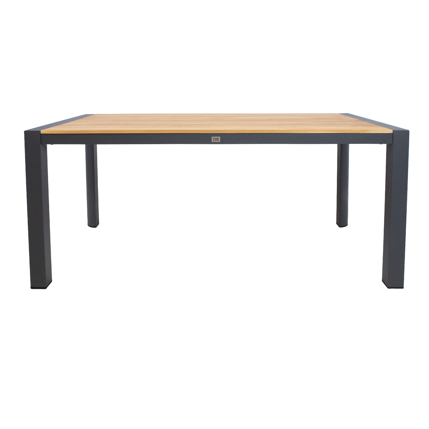 Lauko stalas TAMPERE su tikmedžio stalviršiu, 160 x 80 x 75 cm