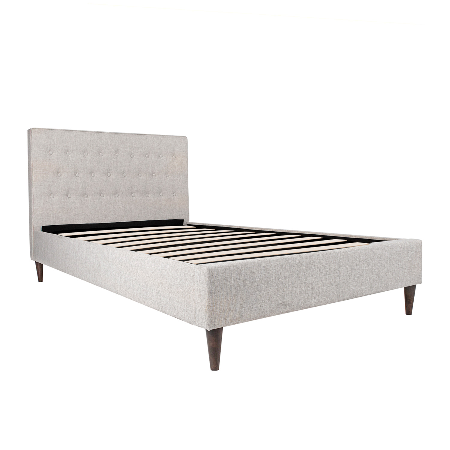Lova 90 × 200 cm, smėlio spalvos, 96,5 × 219 × 105 cm 2
