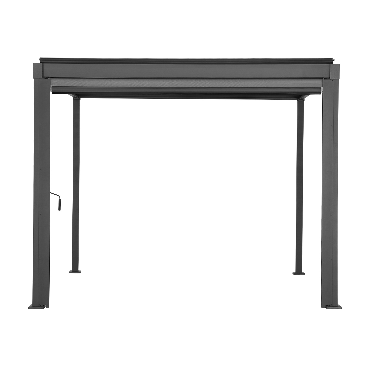 Roletinė sienelė stoginei MIRADOR 80/88, pilka, 3 m 3