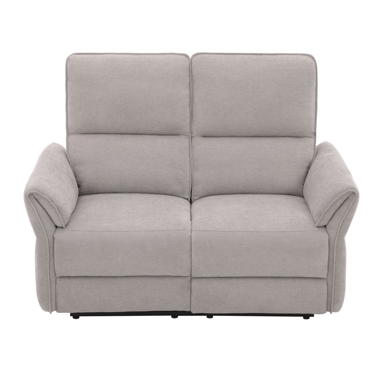 Dvivietė elektrinė atlošiama sofa DAMIKA, pilka, 143 x 92 x 103 cm 2