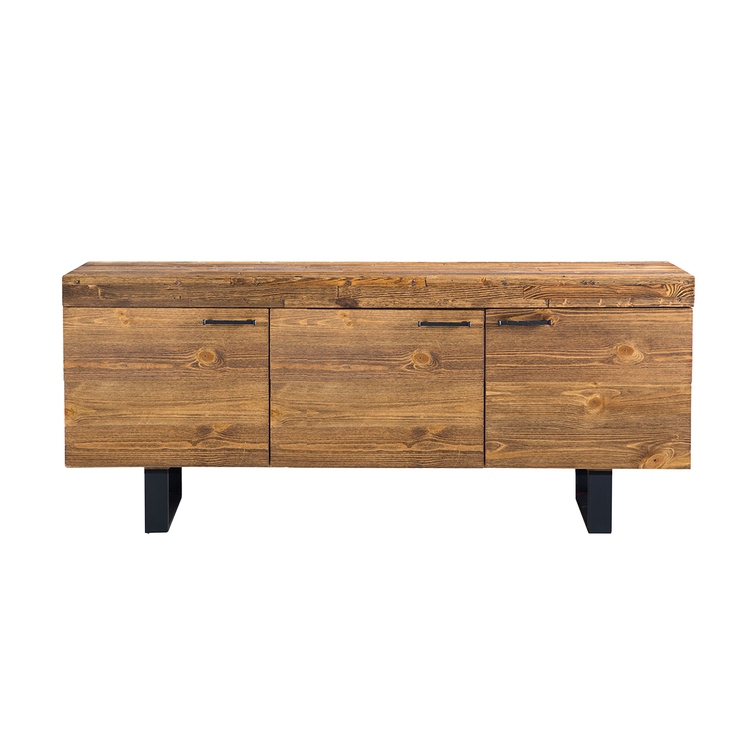 Komoda, pušies mediena, 160 × 47,5 × 64 cm