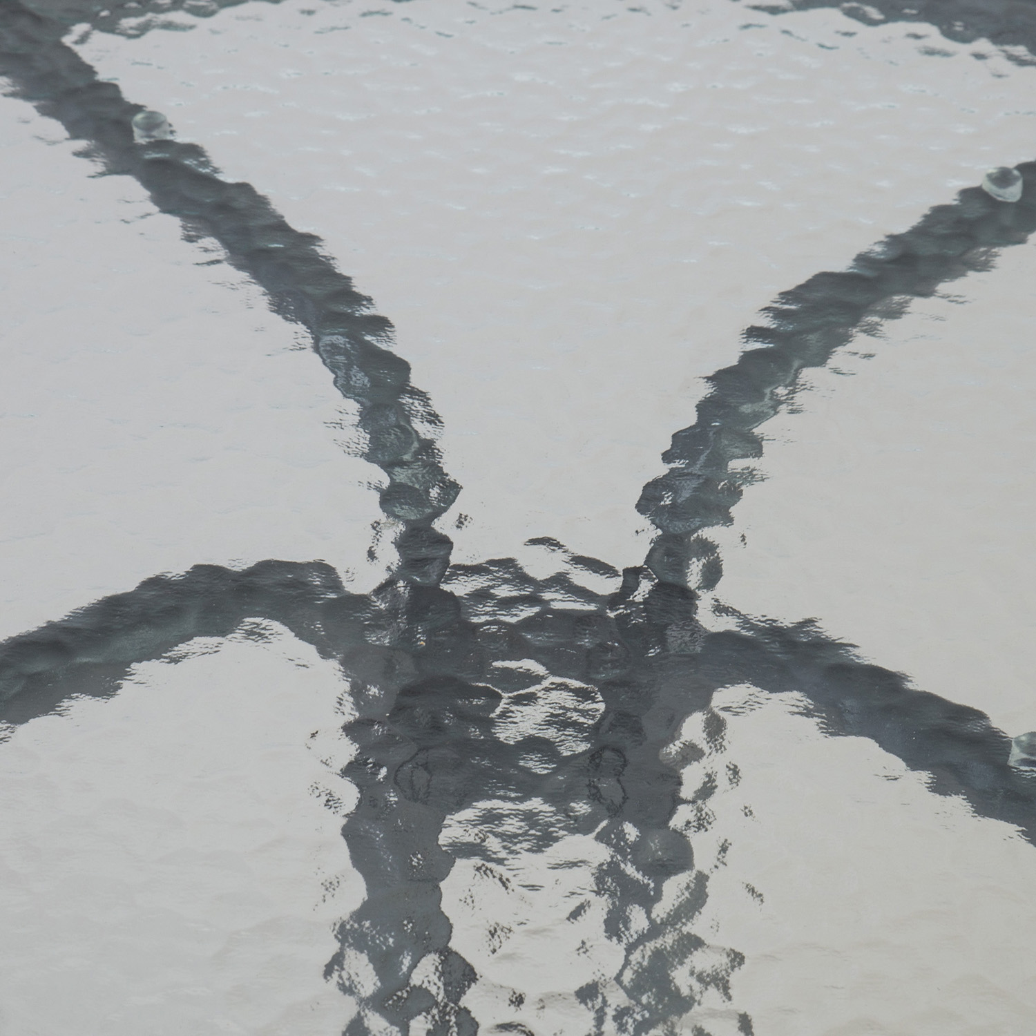 Āra galds, pelēks, Ø60 × 70 cm 3