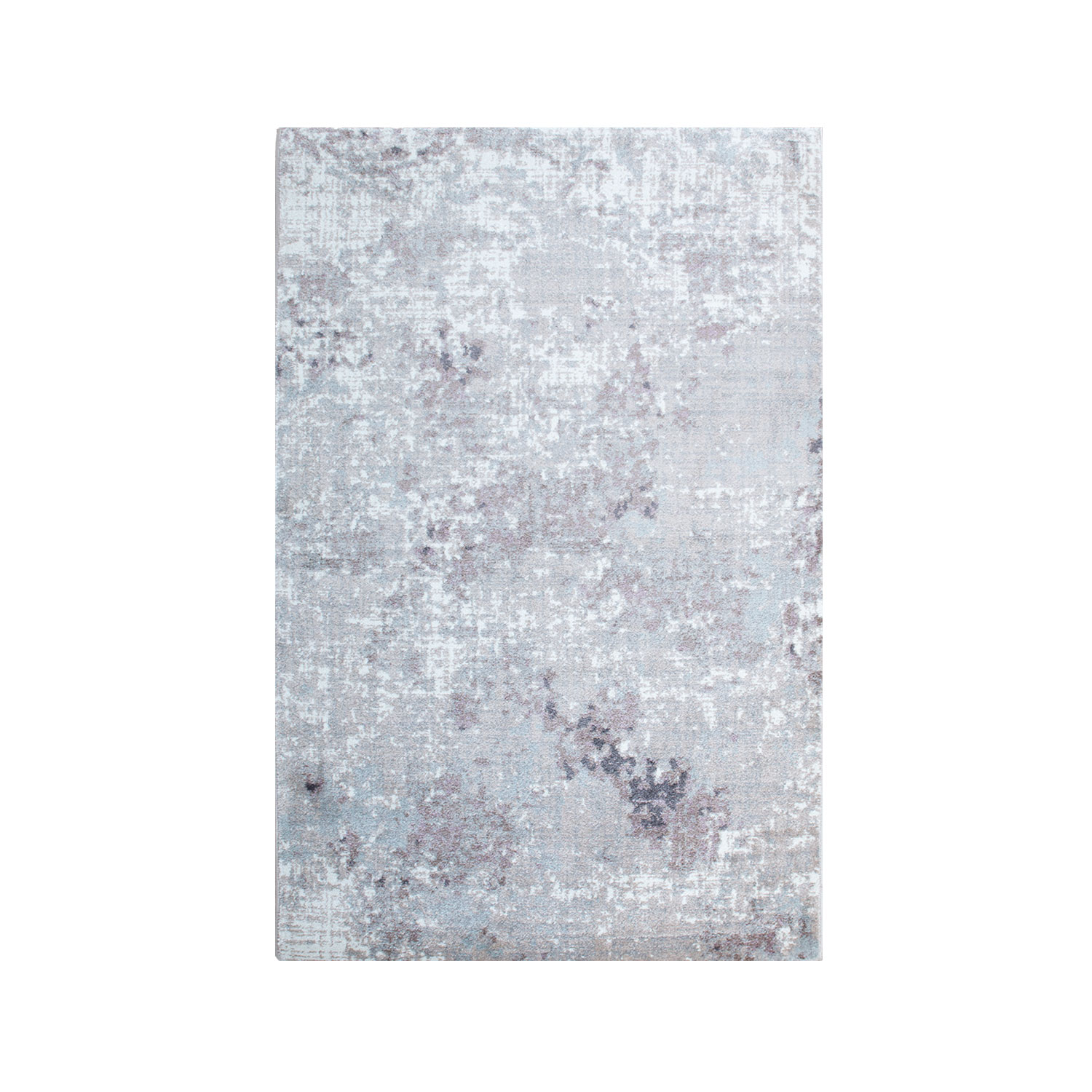 Kilimas mažo plauko, pilkas/rudas, 100 × 150 cm