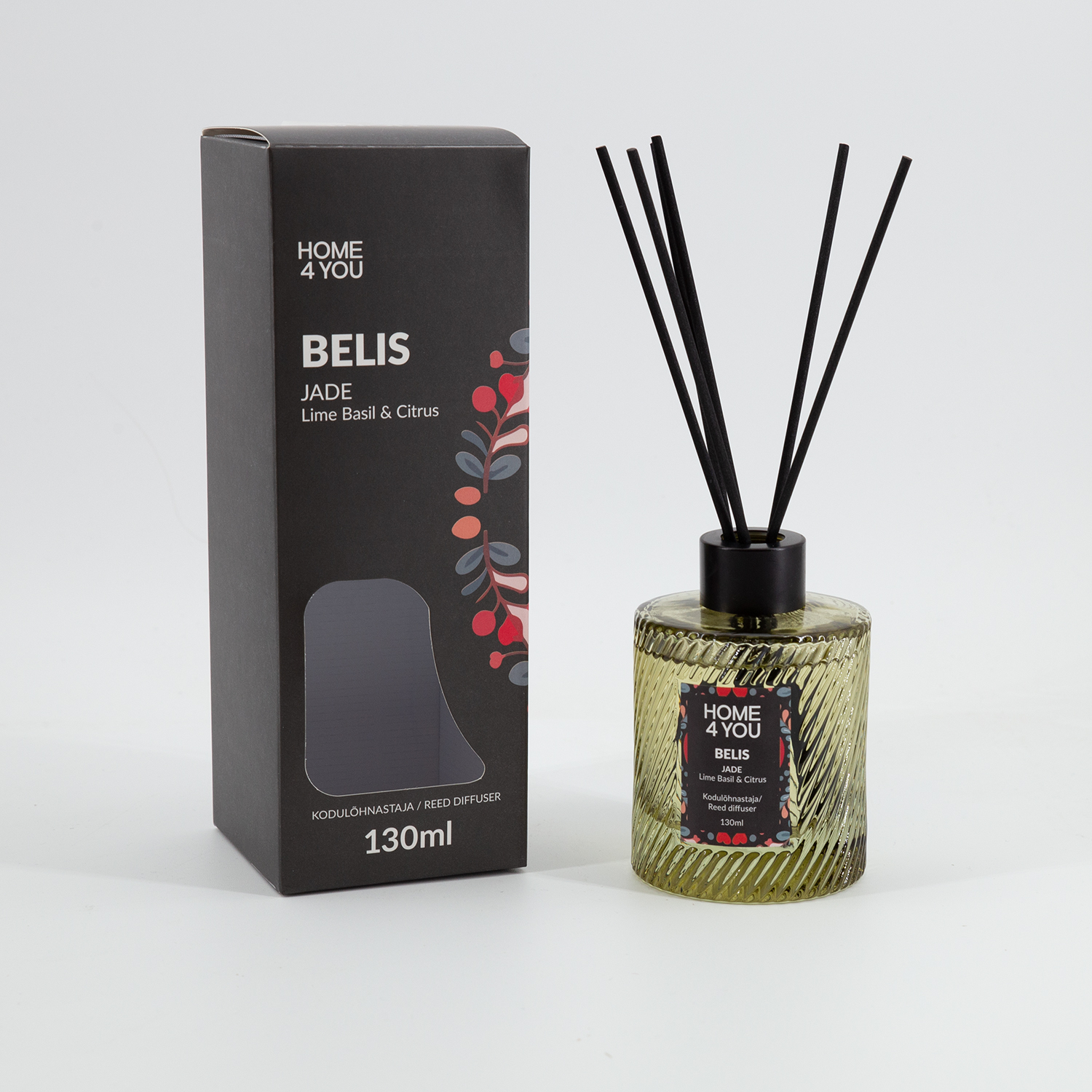 Mājas aromatizētājs ar nūjiņām Lime Basil
