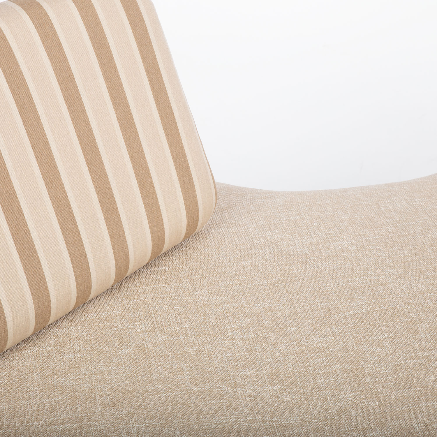 Sofa, 2 vietų, su kilnojamais atlošais, smėlio spalvos, 200 × 92/54 × 42 cm 2