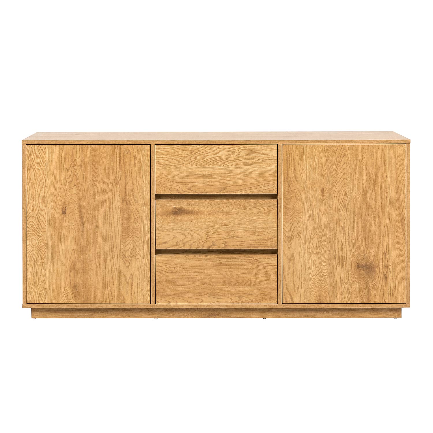 Komoda, ąžuolo dekoro, 160 × 40 × 74 cm