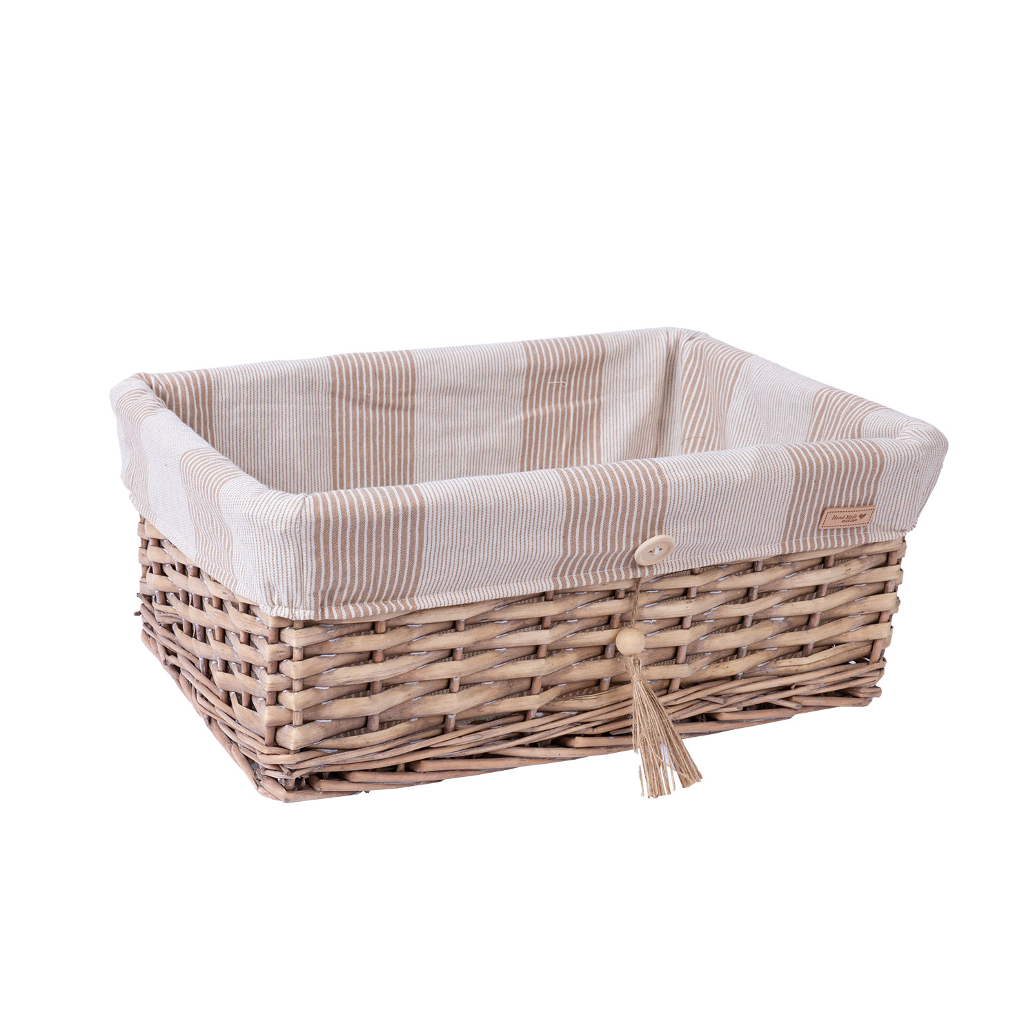 Krepšelis WILLI STRIPE, 43 × 30 × 18 cm