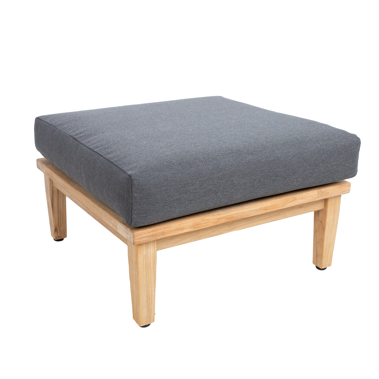 Lauko pufas su pagalve, 65 × 65 × 30/43 cm
