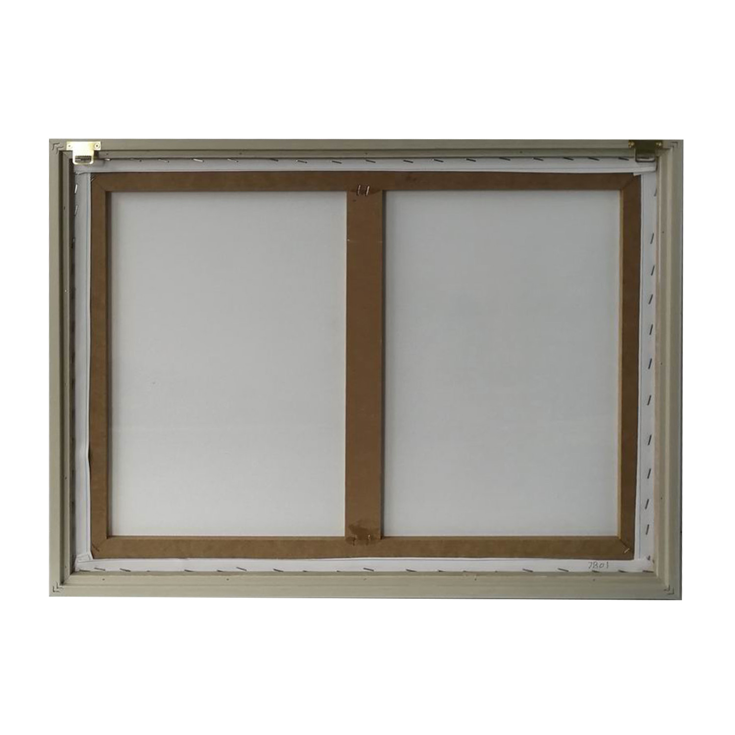 Sieninis paveikslas ant drobės, miškas prie ežero, 45 × 60 × 2,5 cm 3