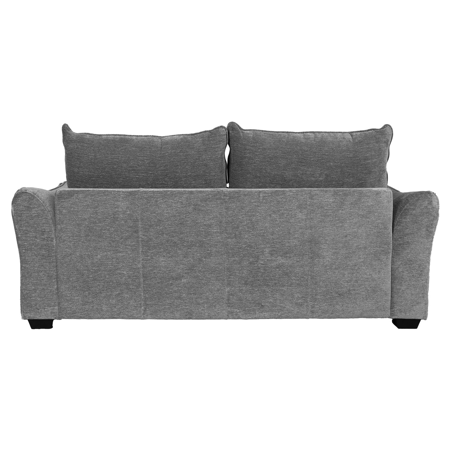 Dvivietė sofa, pilka, 166 × 96 × 83 cm 3