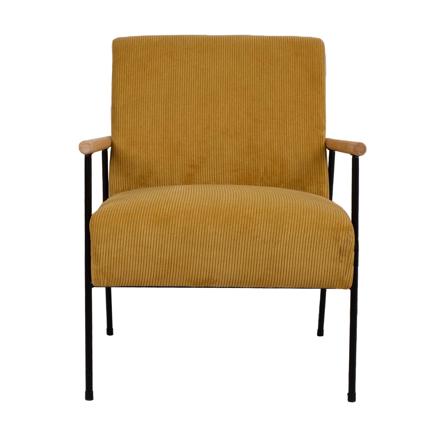 Fotelis , geltonas, 63 × 75,5 × 85,5 cm