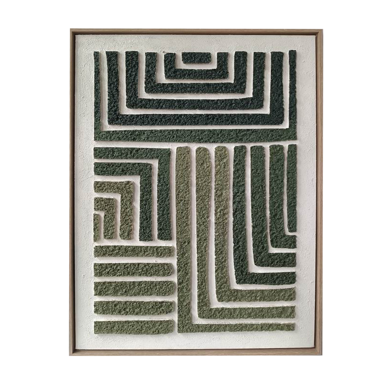 Sieninis paveikslas su 3D elementais „Labirintas 2“, 60 × 80 × 2,9 cm