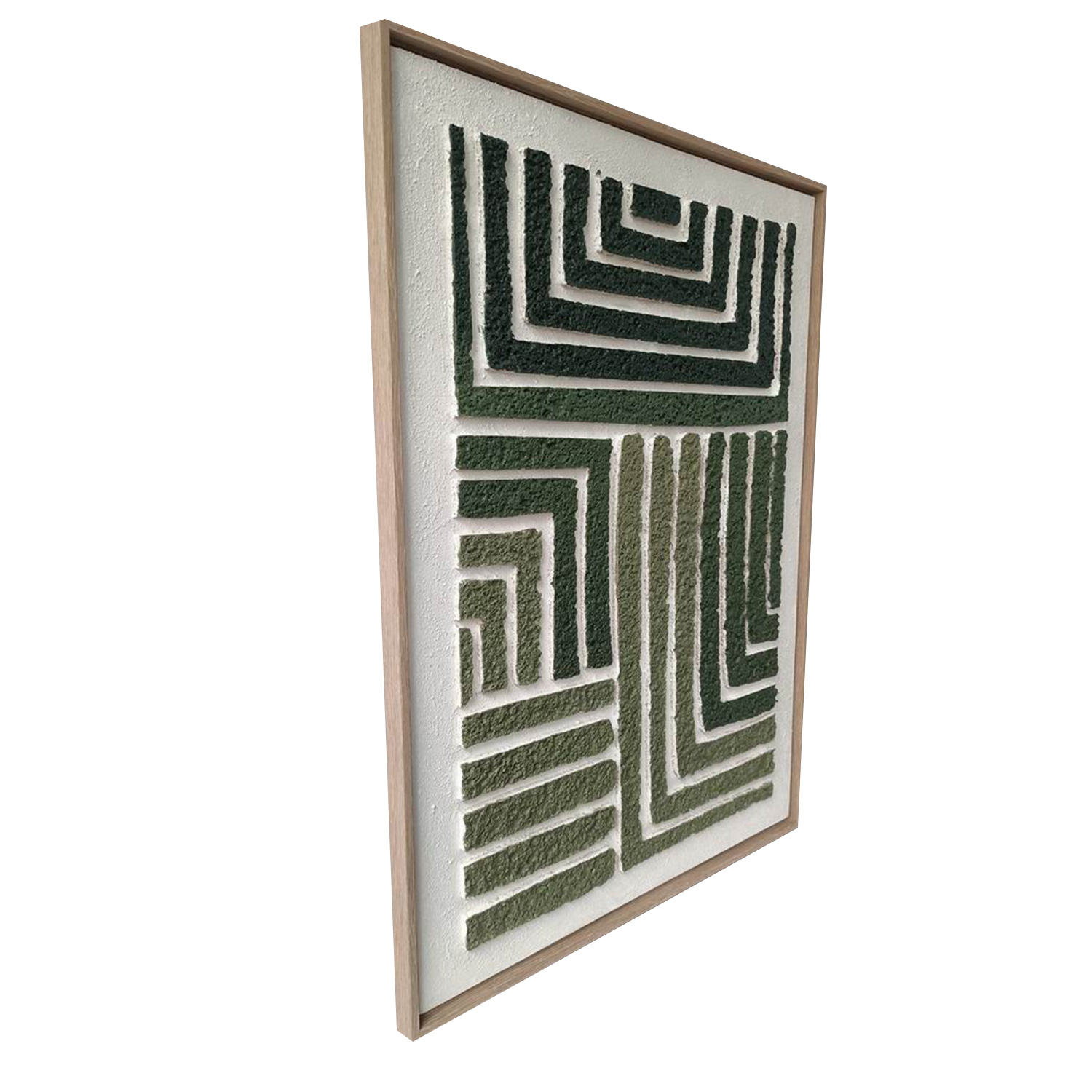 Sieninis paveikslas su 3D elementais „Labirintas 2“, 60 × 80 × 2,9 cm 2