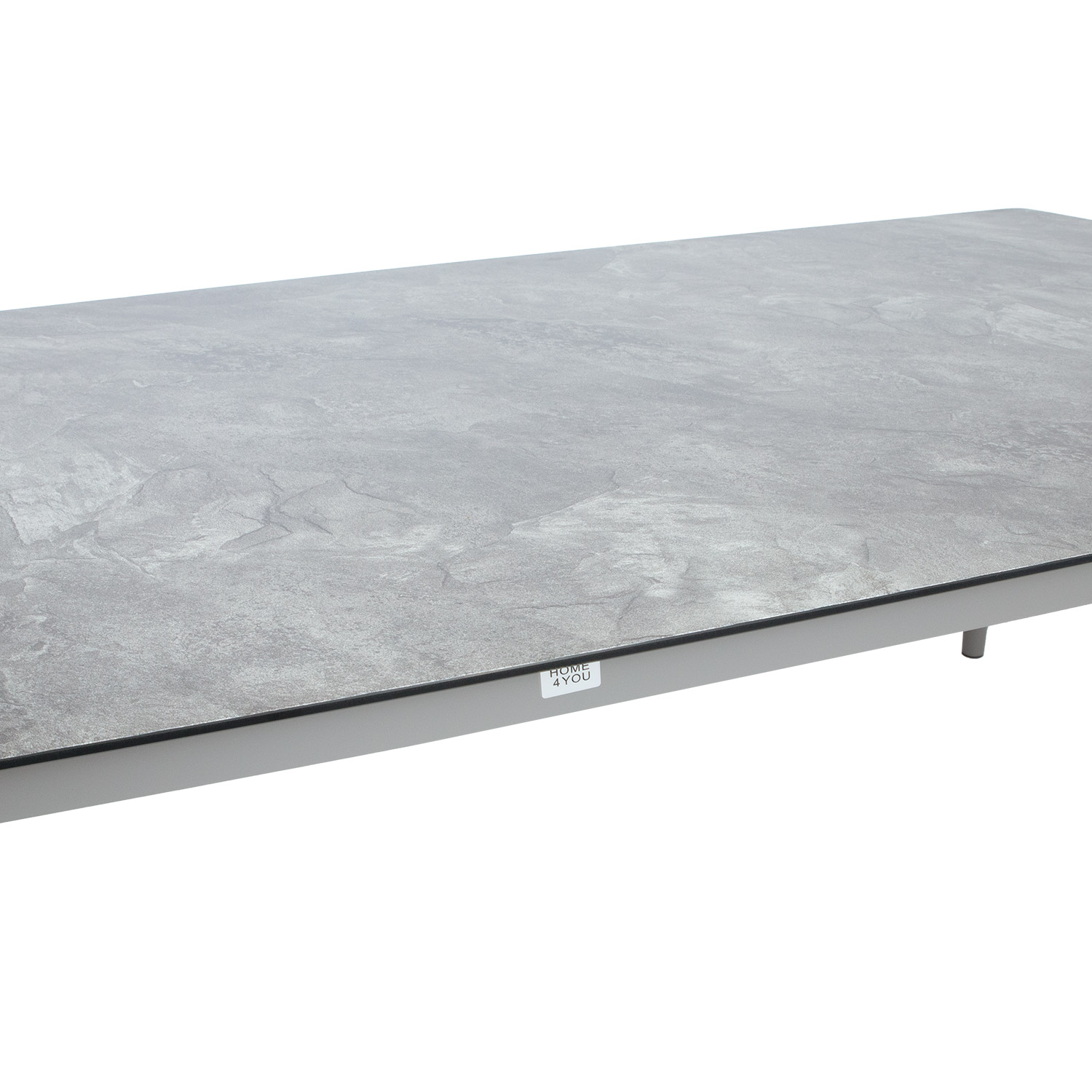 Lauko stalas, pilkšvai smėlinis, 220 × 100 × 75 cm 3