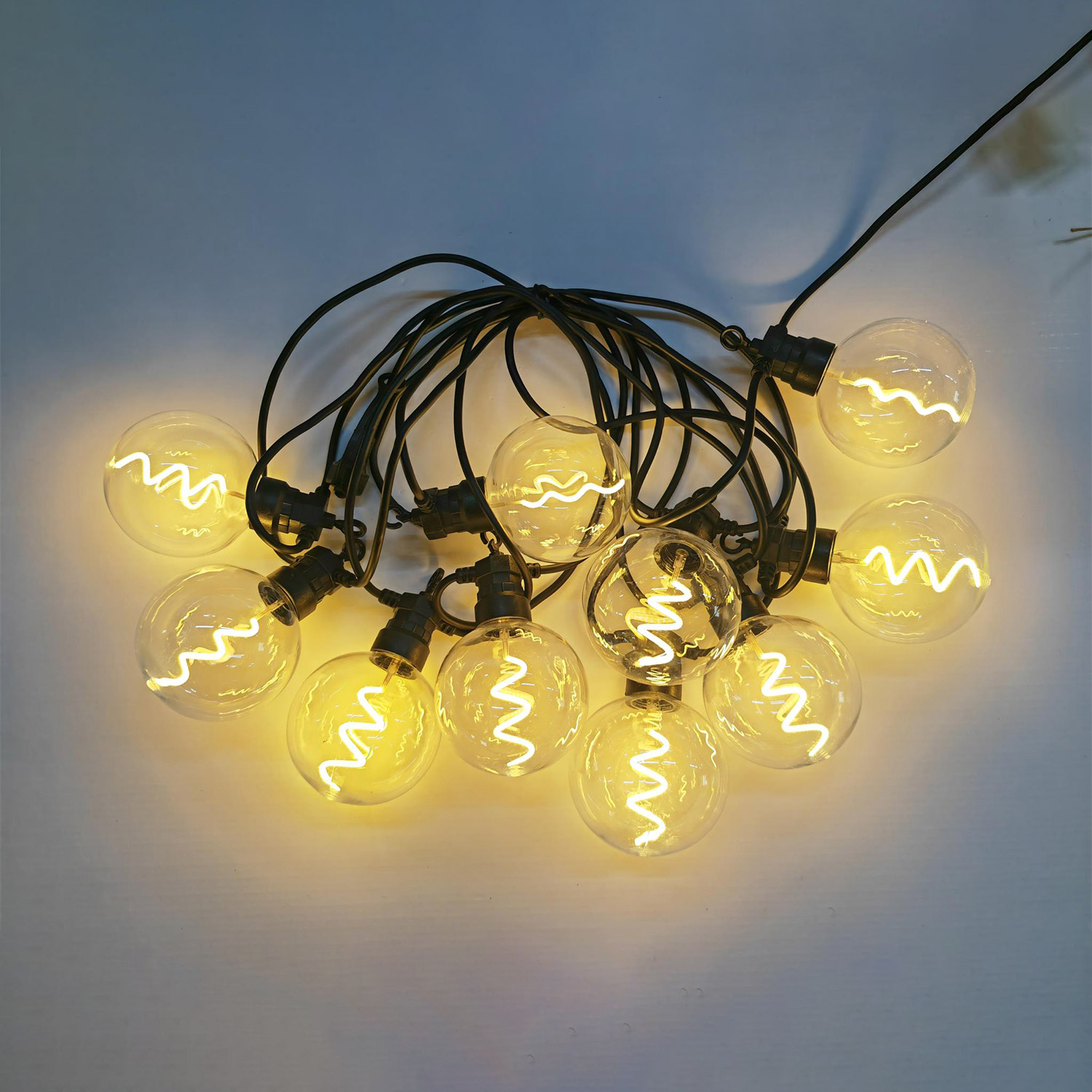 LED spuldzīšu virtene, 10 LED, 4,5 m