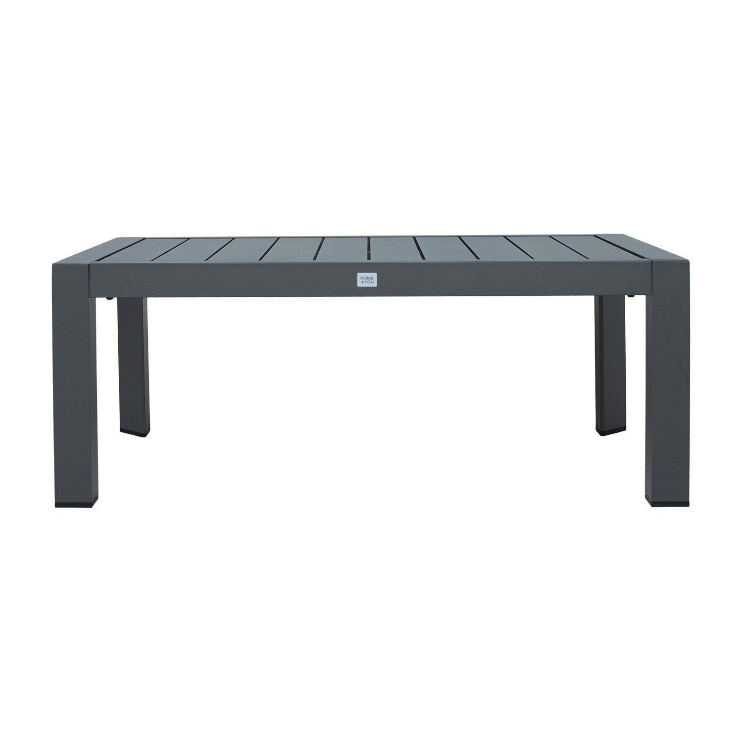 Lauko stalas, tamsiai pilkas, 116 × 70 × 45 cm 2