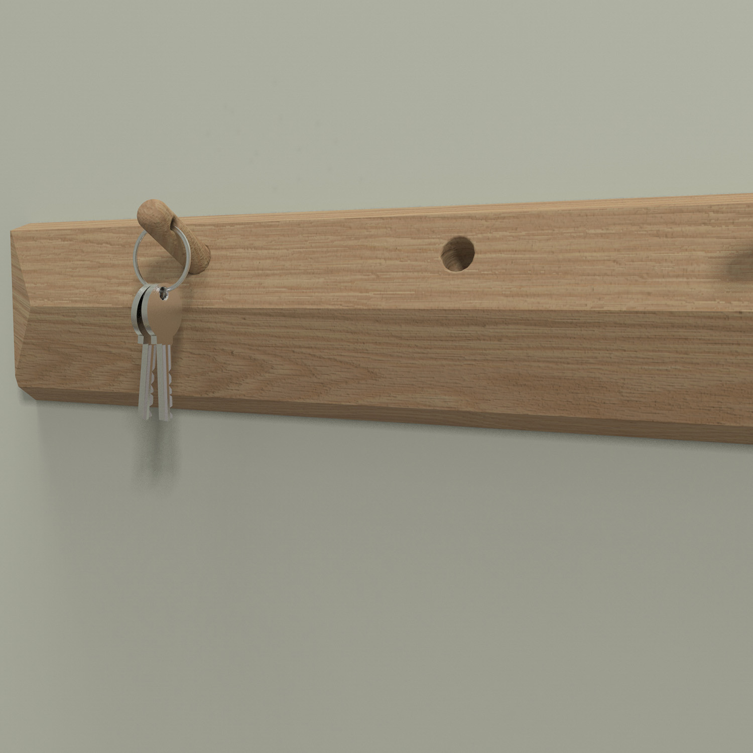 Sieninė kabykla  100 × 2,3 × 8,3 cm