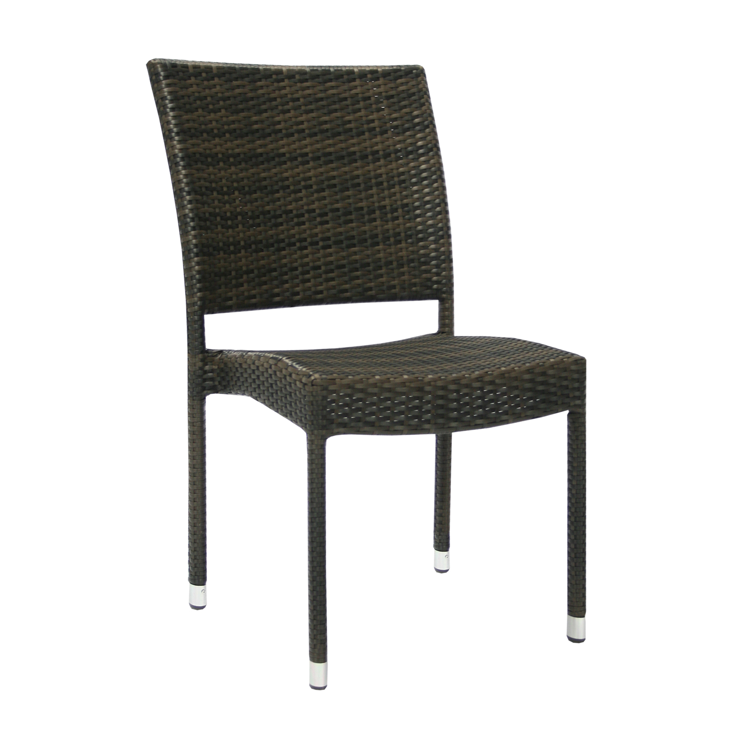 Lauko kėdė, tamsiai ruda, 60 × 49,5 × 92,5 cm