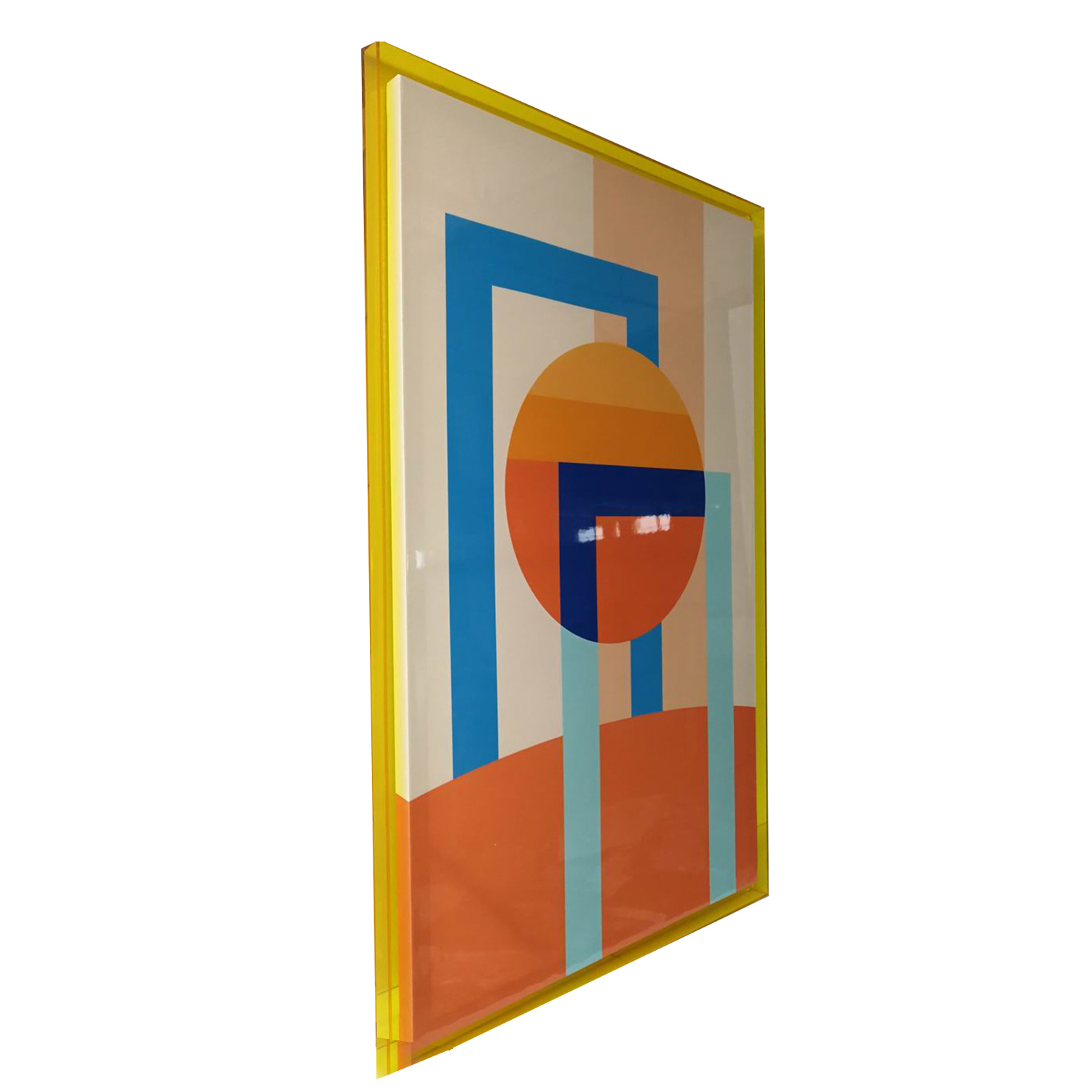 Akrilinis sieninis paveikslas „Vidurdienis“, 80 × 120 cm 2