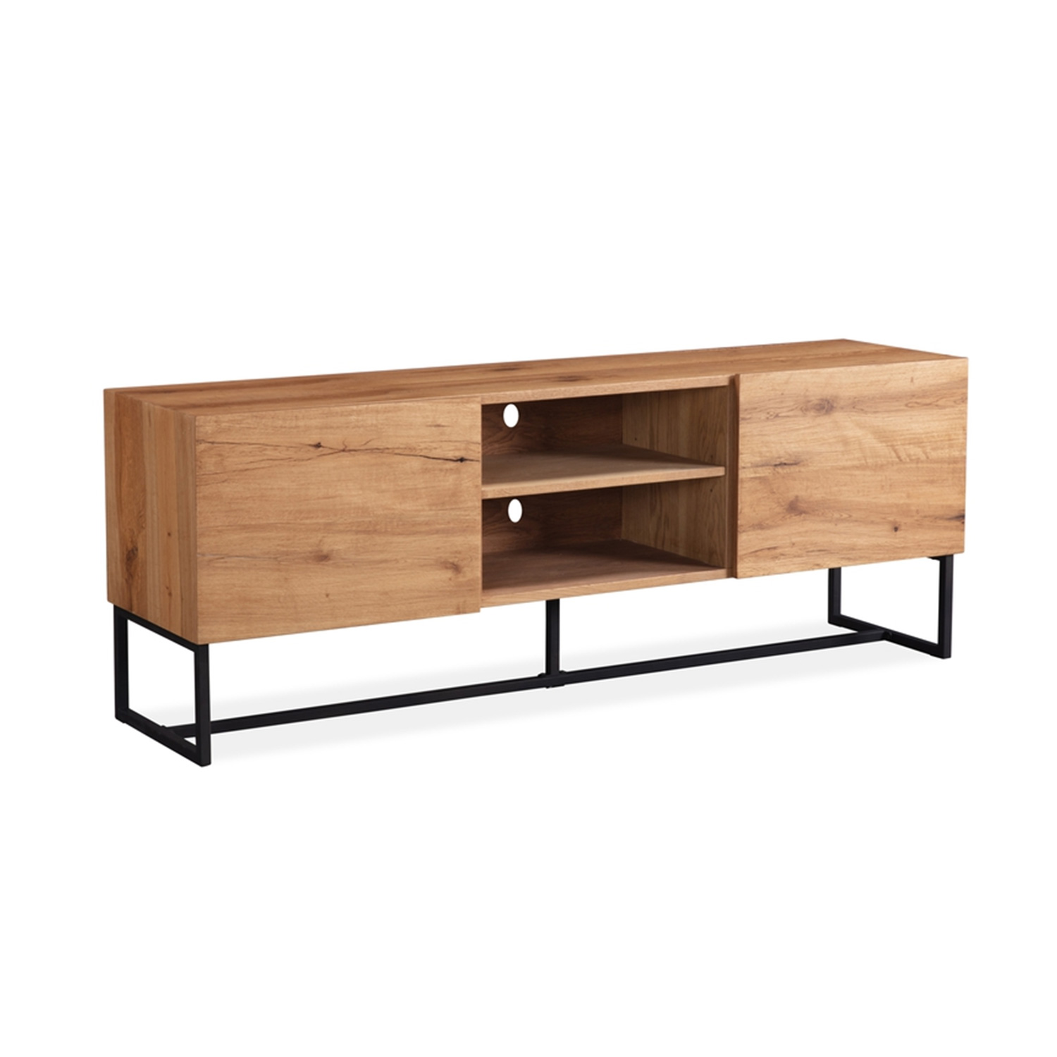 TV staliukas, ąžuolo, 160 × 41 × 60 cm