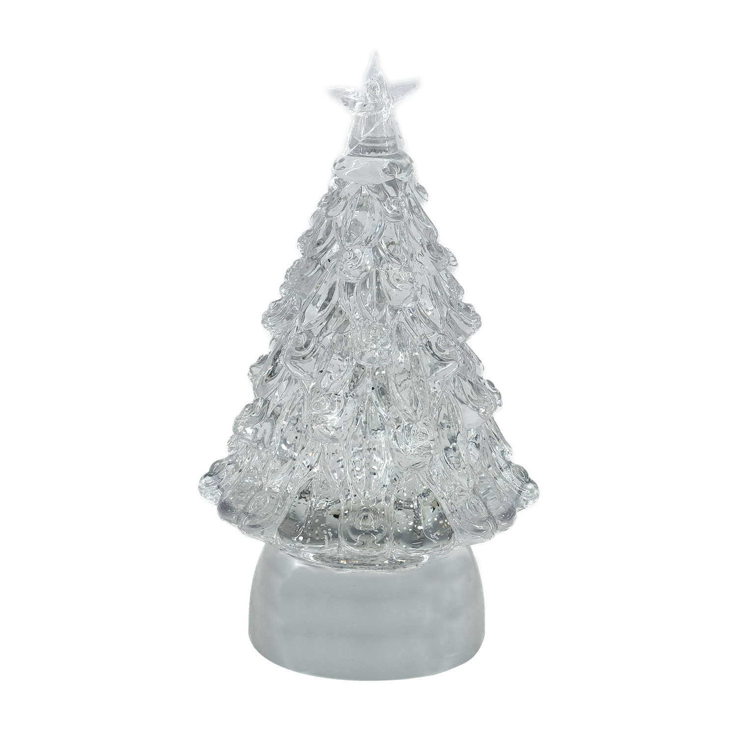 LED Ziemassvētku dekorācija ar mūziku un sniega efektu, Ø 13 x 24 cm