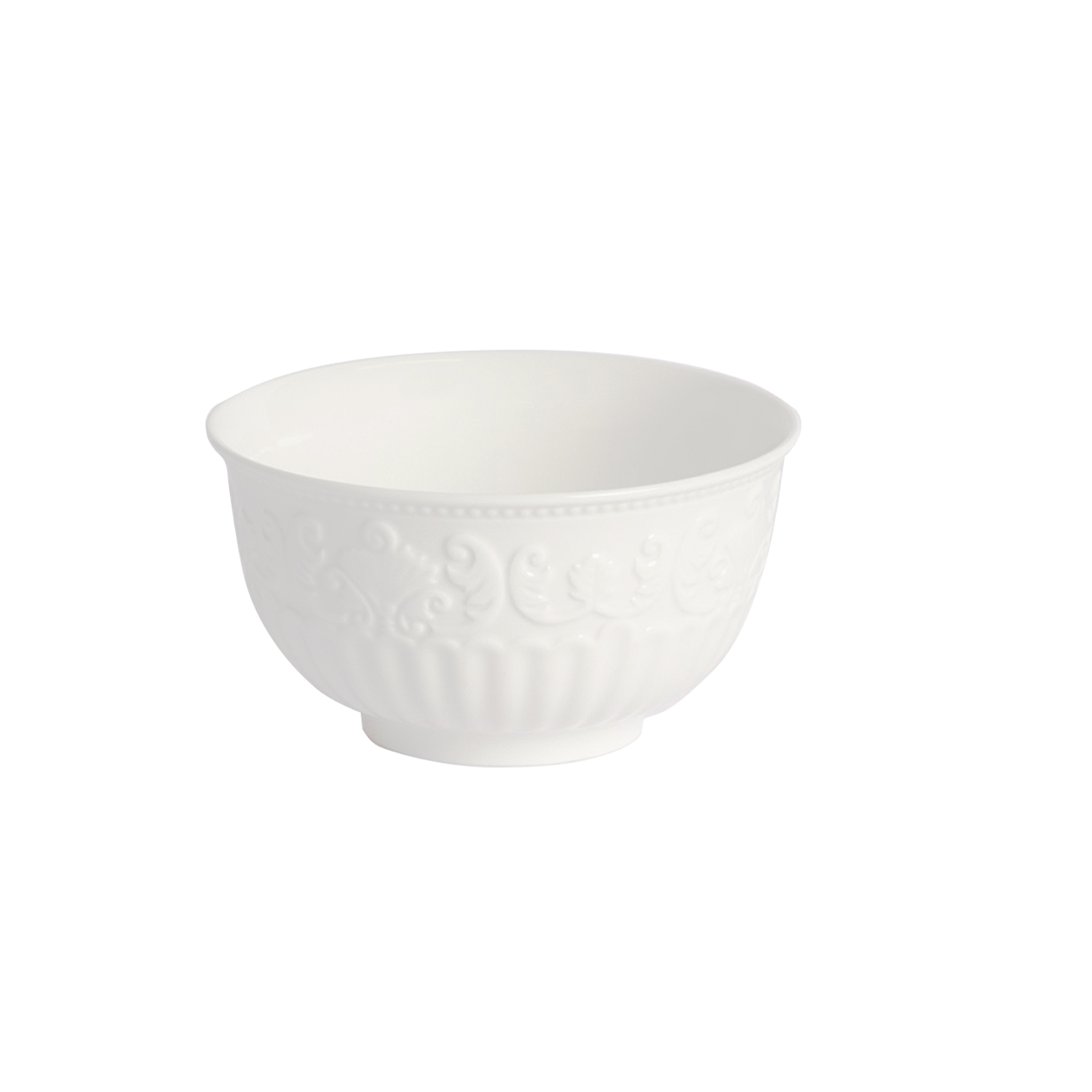 Puodelis, baltas, 500 ml, 13 × 7 cm