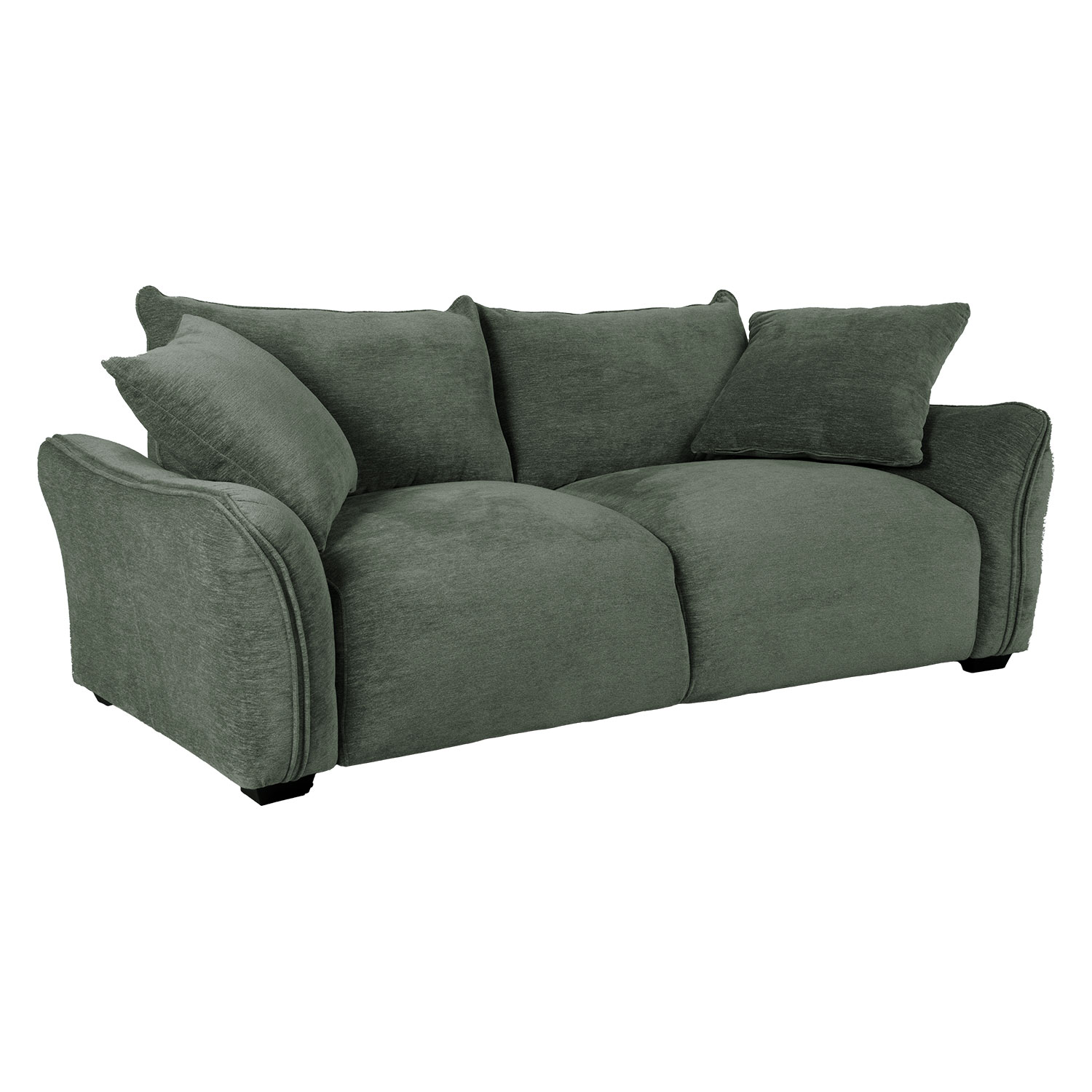 Sofa, 3 vietų, mėtinė žalia, 200 x 96 x 83 cm