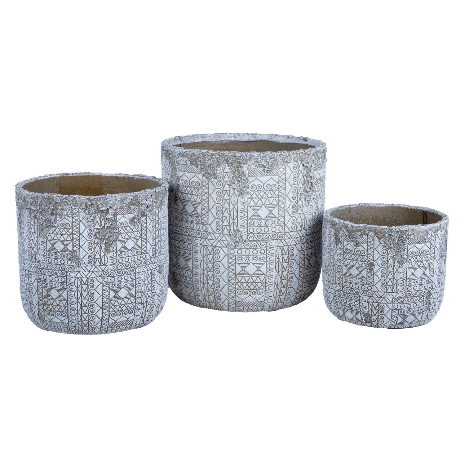 Puķu pods, smilškrāsas, Ø 30 × 26 cm