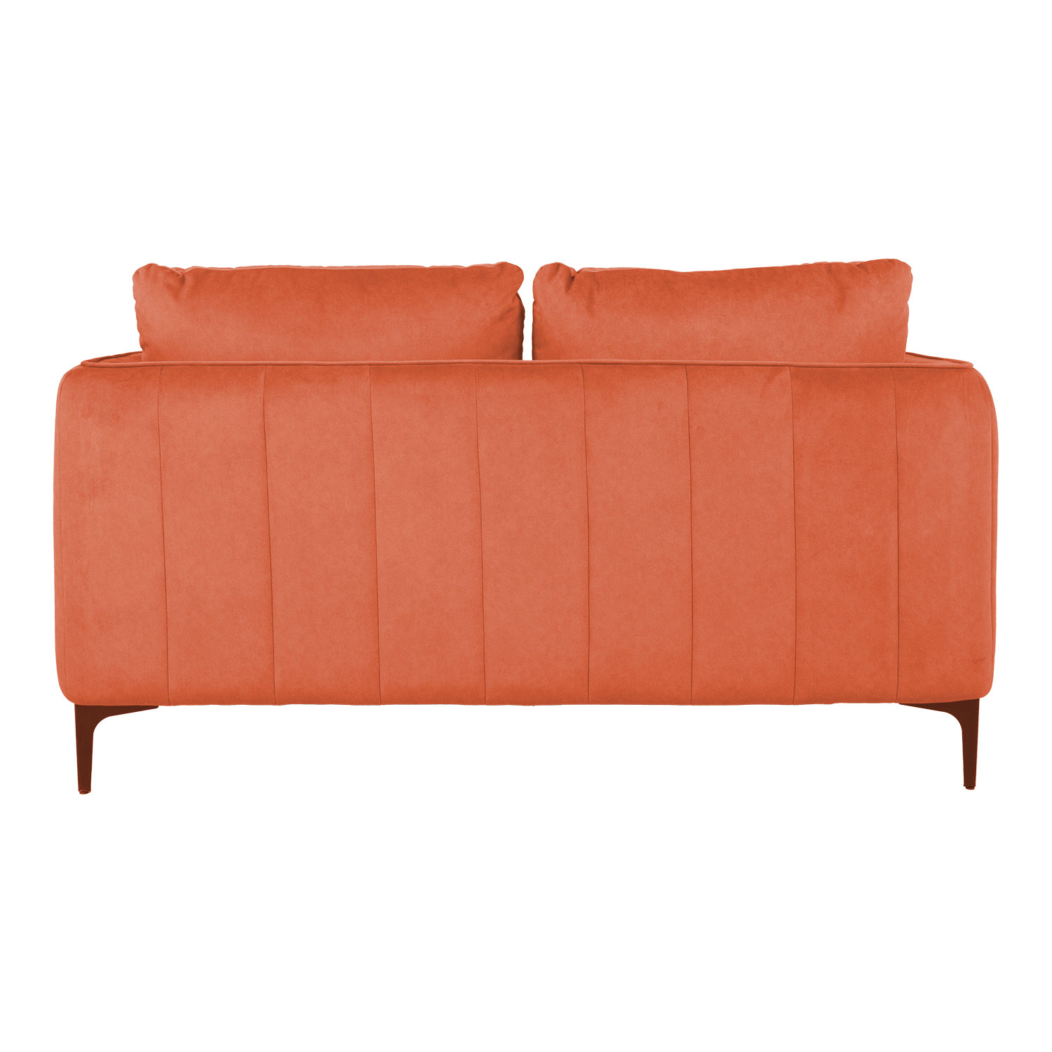 Sofa, dvivietė, oranžinė, 146 × 98 × 85 cm 3