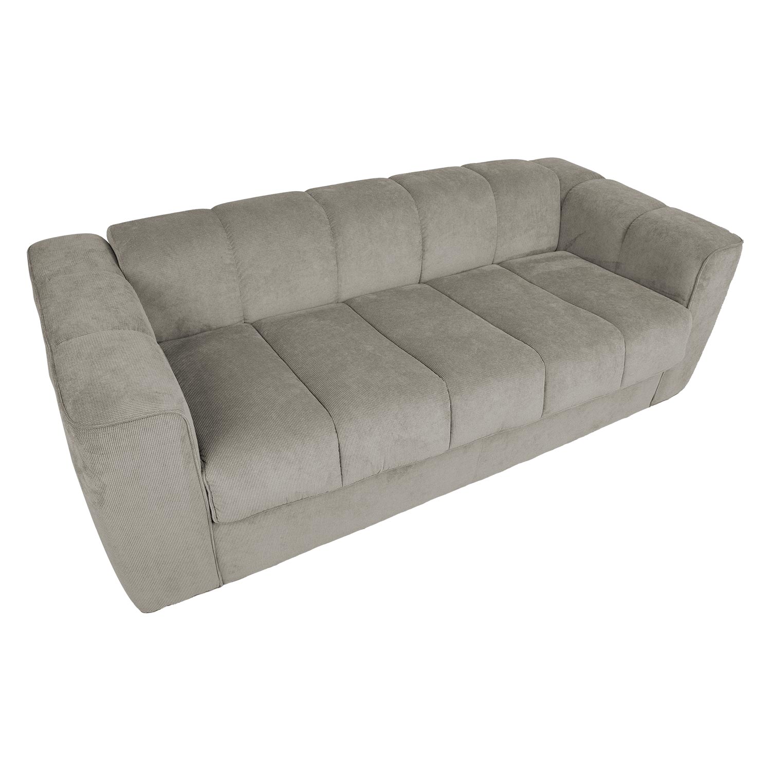 Sofa-lova su spyruokliniu čiužiniu, pilka, 206 × 94 × 70 cm 2