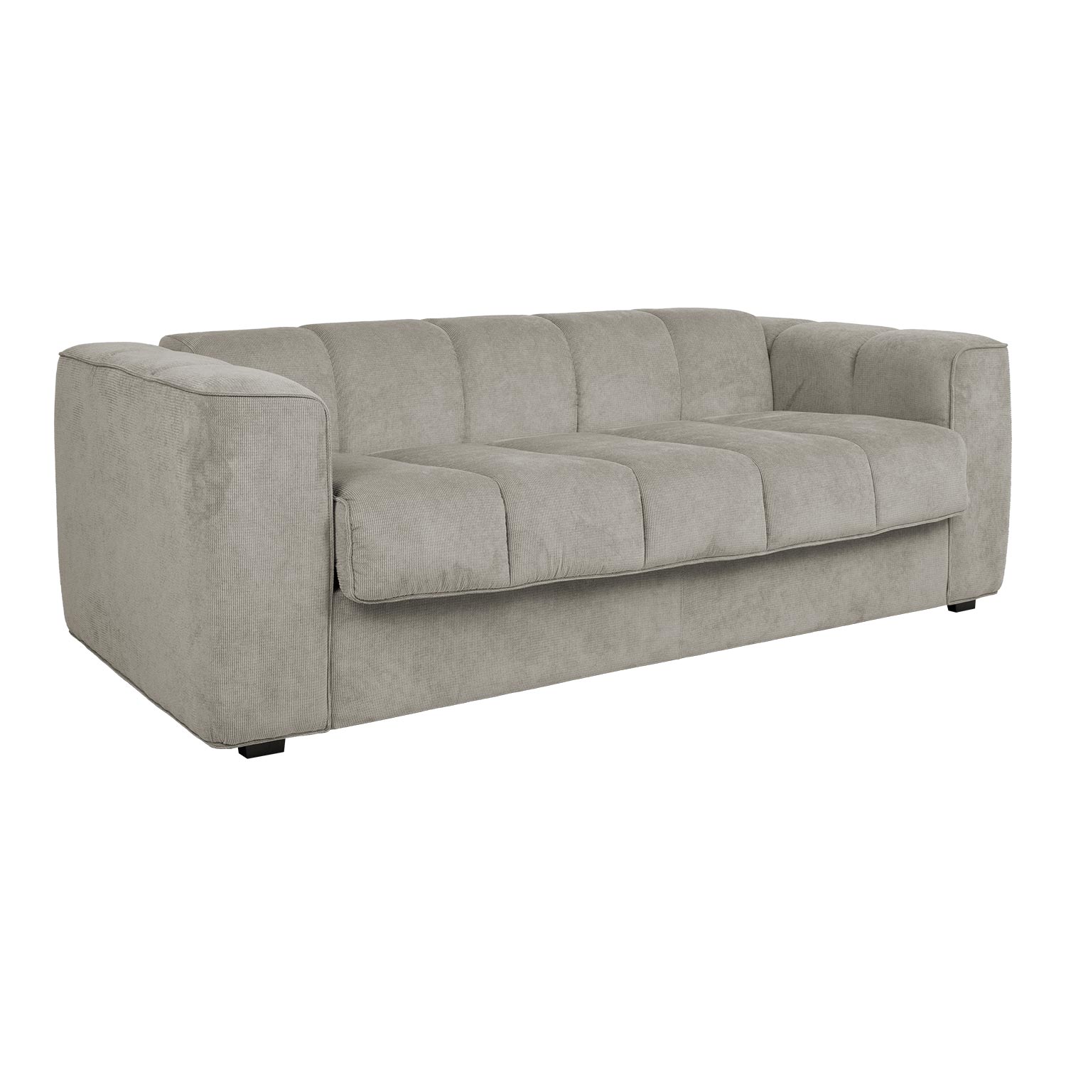 Sofa-lova su spyruokliniu čiužiniu, pilka, 206 × 94 × 70 cm