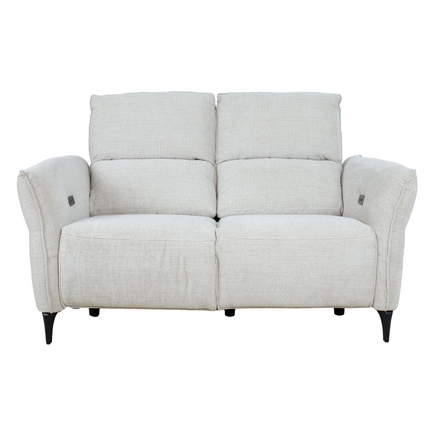 Sofa MIAMI, 2 vietų, elektrinė atlošiama, šviesiai smėlinė, 154 × 92 × 99 cm 2