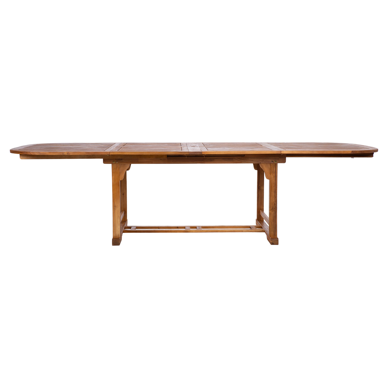 Lauko stalas, prailginamas, akacijos medienos, 165/225/285 x 100 x 75 cm 3