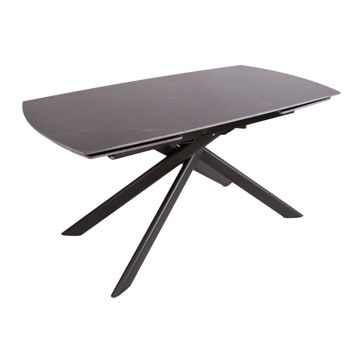 Valgomojo stalas CINTRA, išskleidžiamas, su keraminiu stalviršiu, 160–240 × 90 × 76,5/80 cm 2
