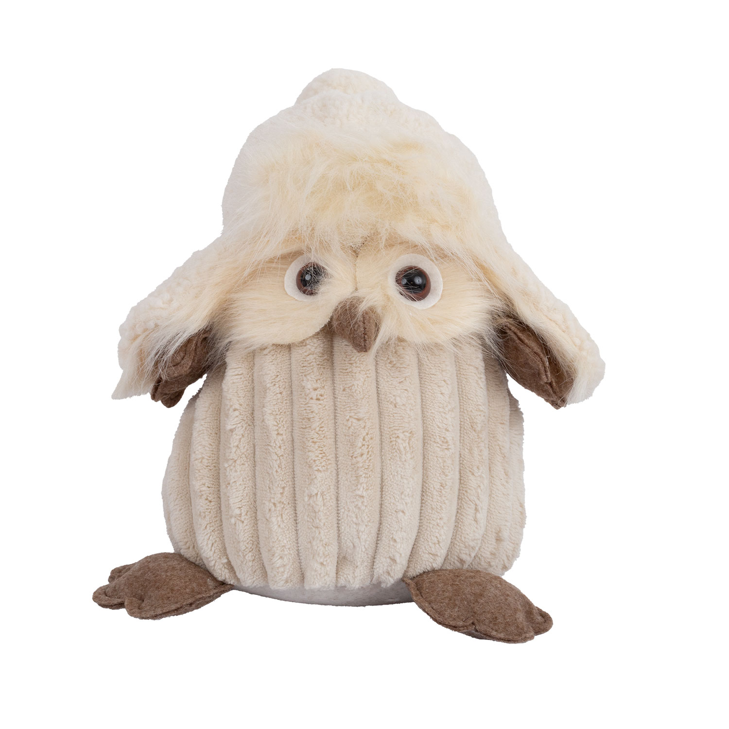 Kalėdinė dekoracija „FUN OWLY“ pelėda, 20 × 16 × 26 cm