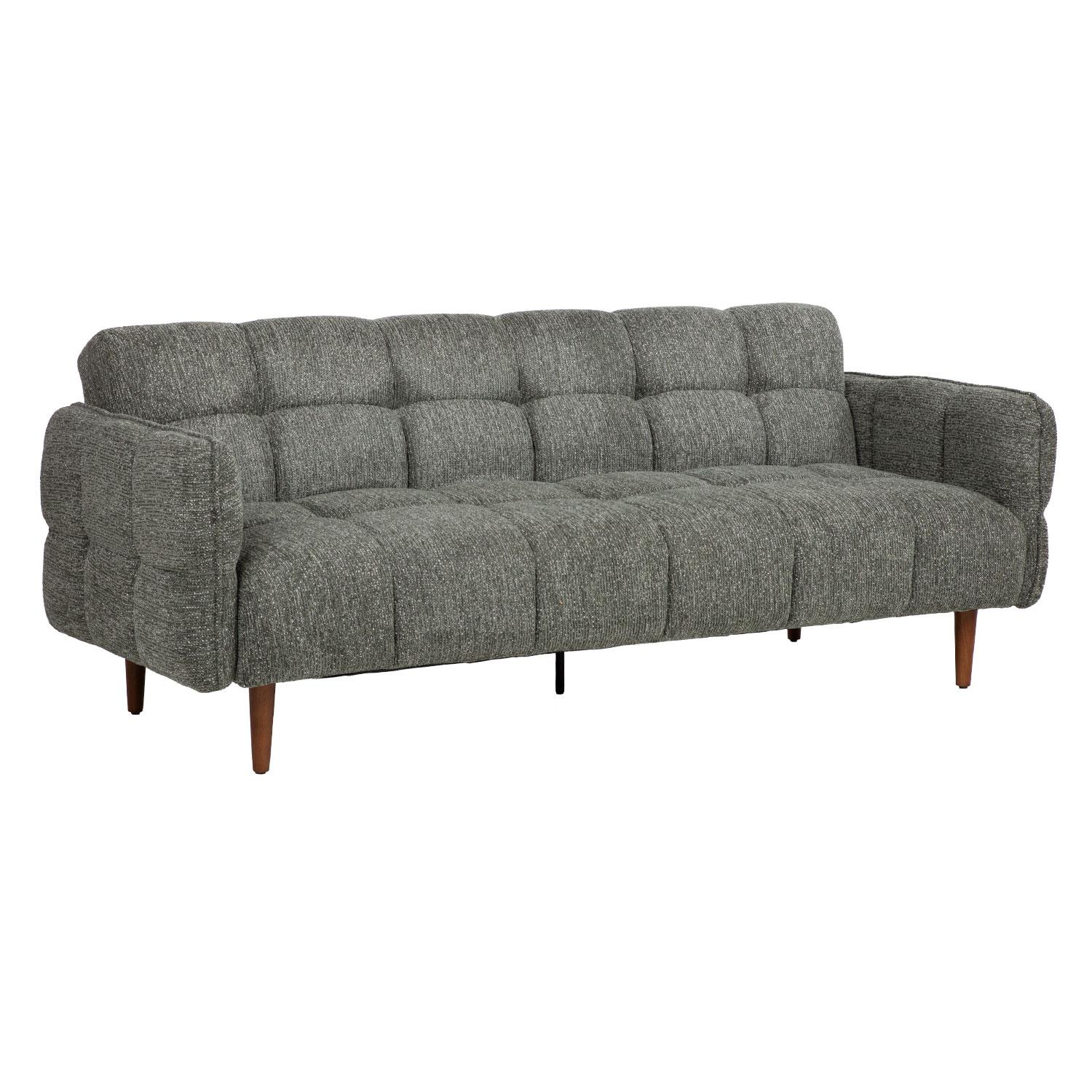 Sofa-lova , 3 vietų, žalia, 206 x 86 x 80 cm