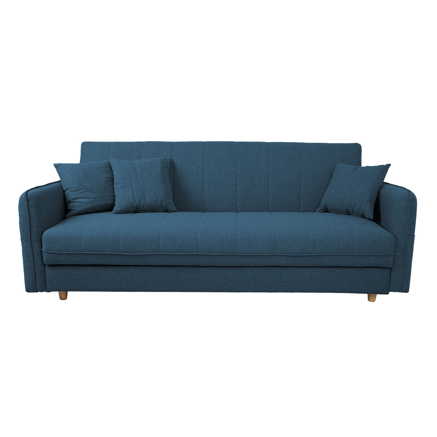 Sofa-lova VISBY su patalynės dėže, mėlyna, 200 × 88 × 93 cm 2