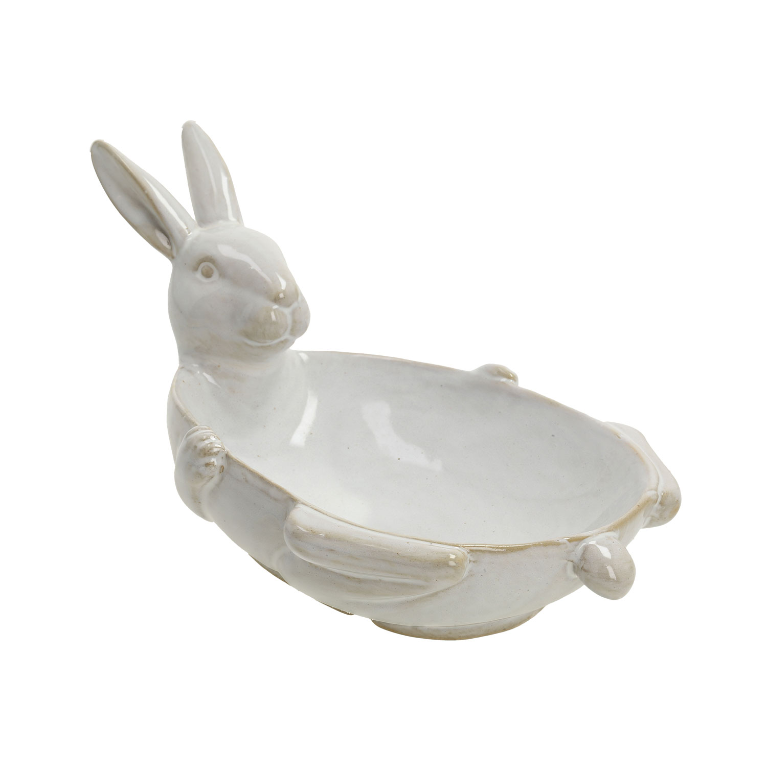 Dekoracija „Amy Rabbit“, 20,8 × 21,5 × 9,7 cm