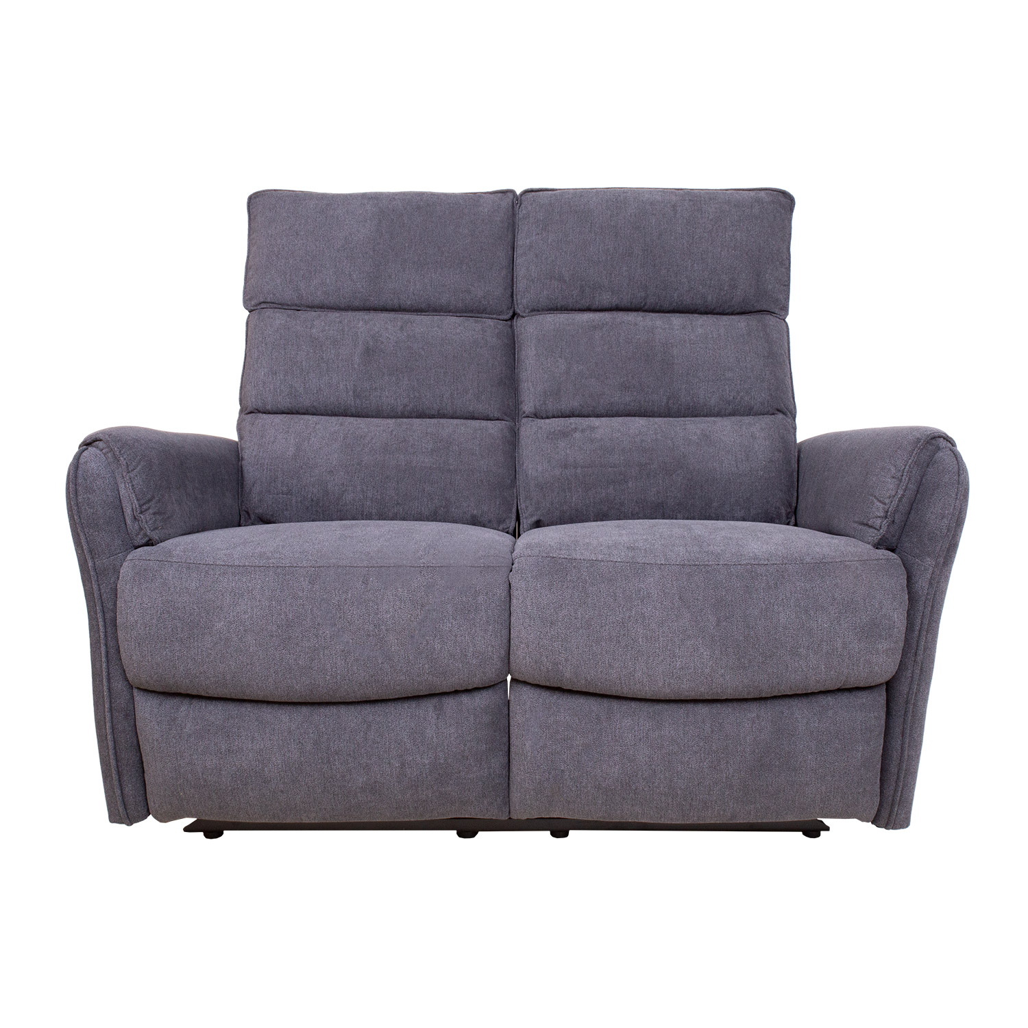 Dvivietė elektrinė sofa BOWERS, melsvai pilka, 135 × 98 × 109 cm 3