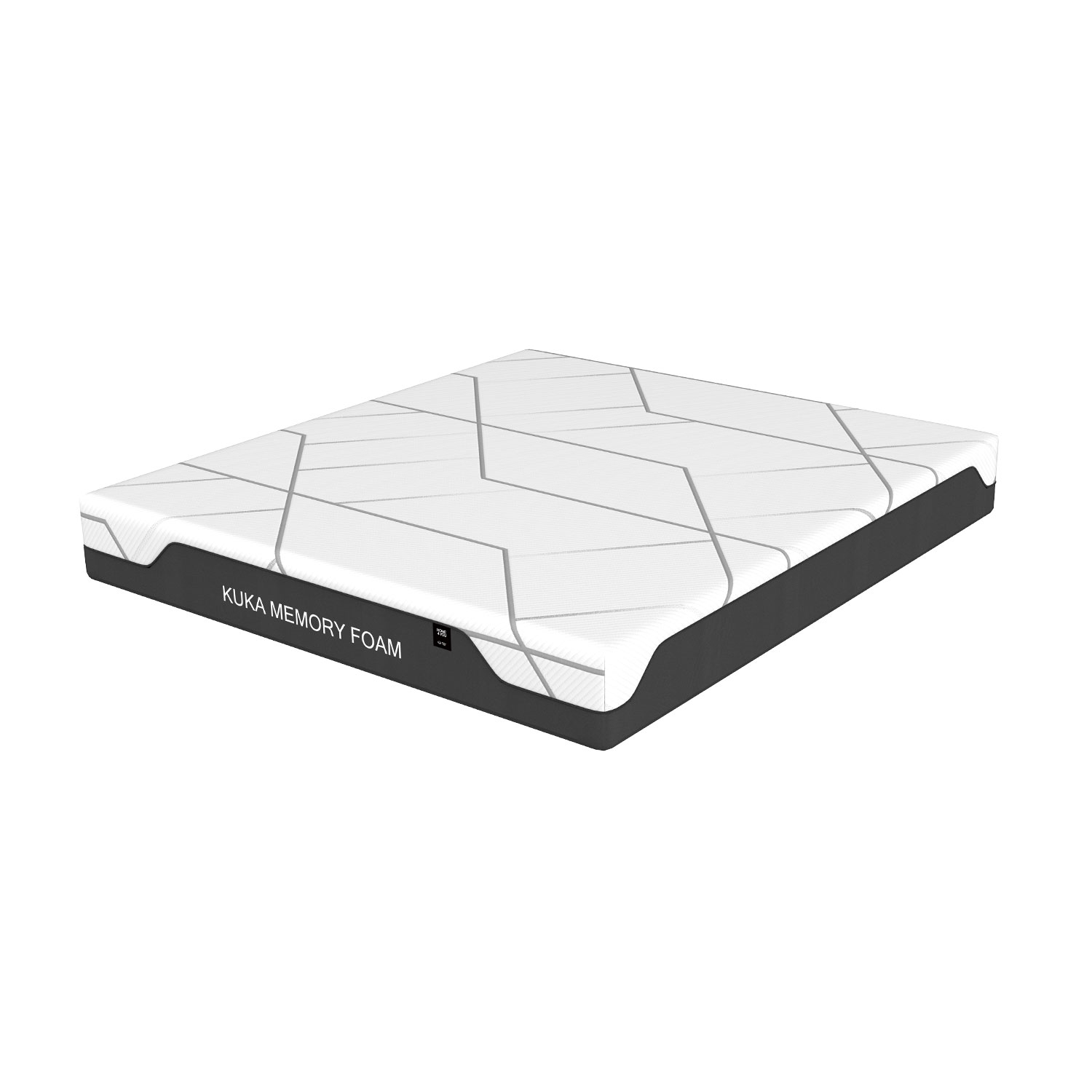 Čiužinys KUKA Memory Foam, vienpusis, 160 × 200 × 20 cm