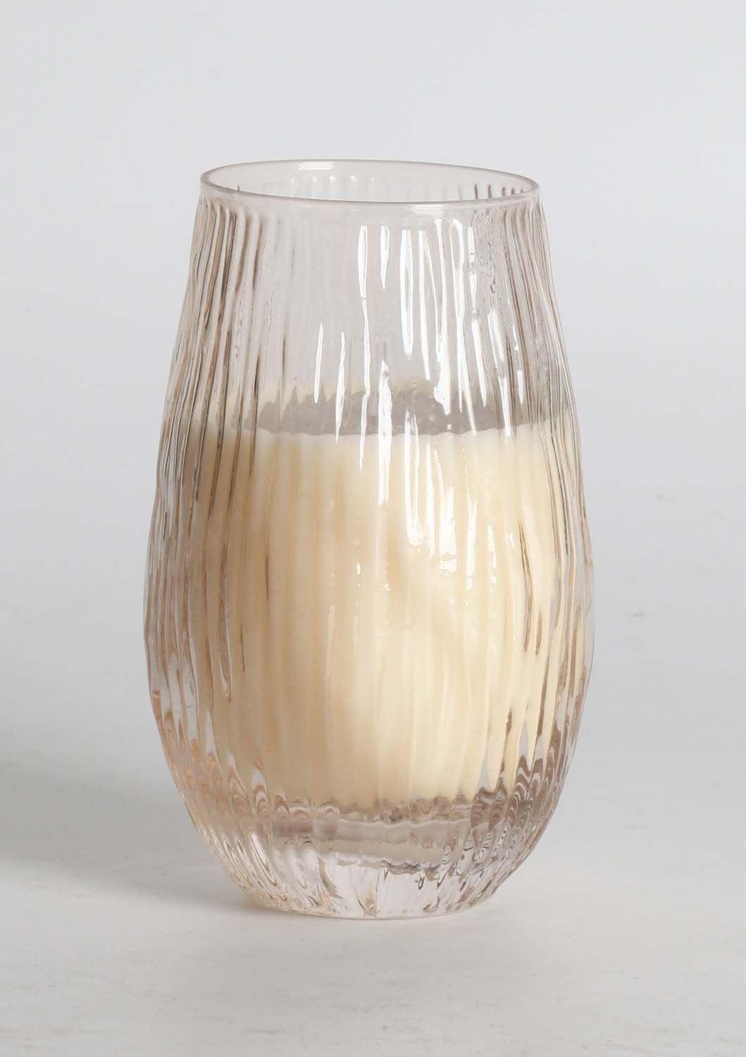 Aromatinė žvakė French Pear &amp; Freesia, žalia, 8,3 × 13,5 cm