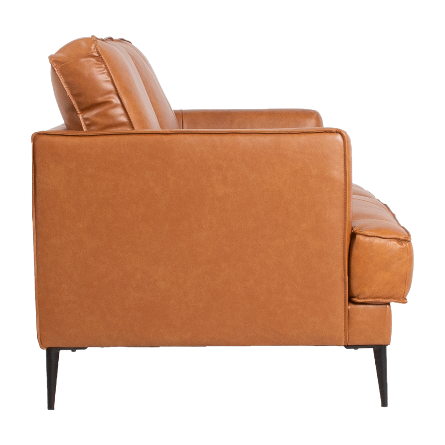 Sofa LEO, dvivietė, šviesiai ruda, 136 × 86 × 85 cm 2