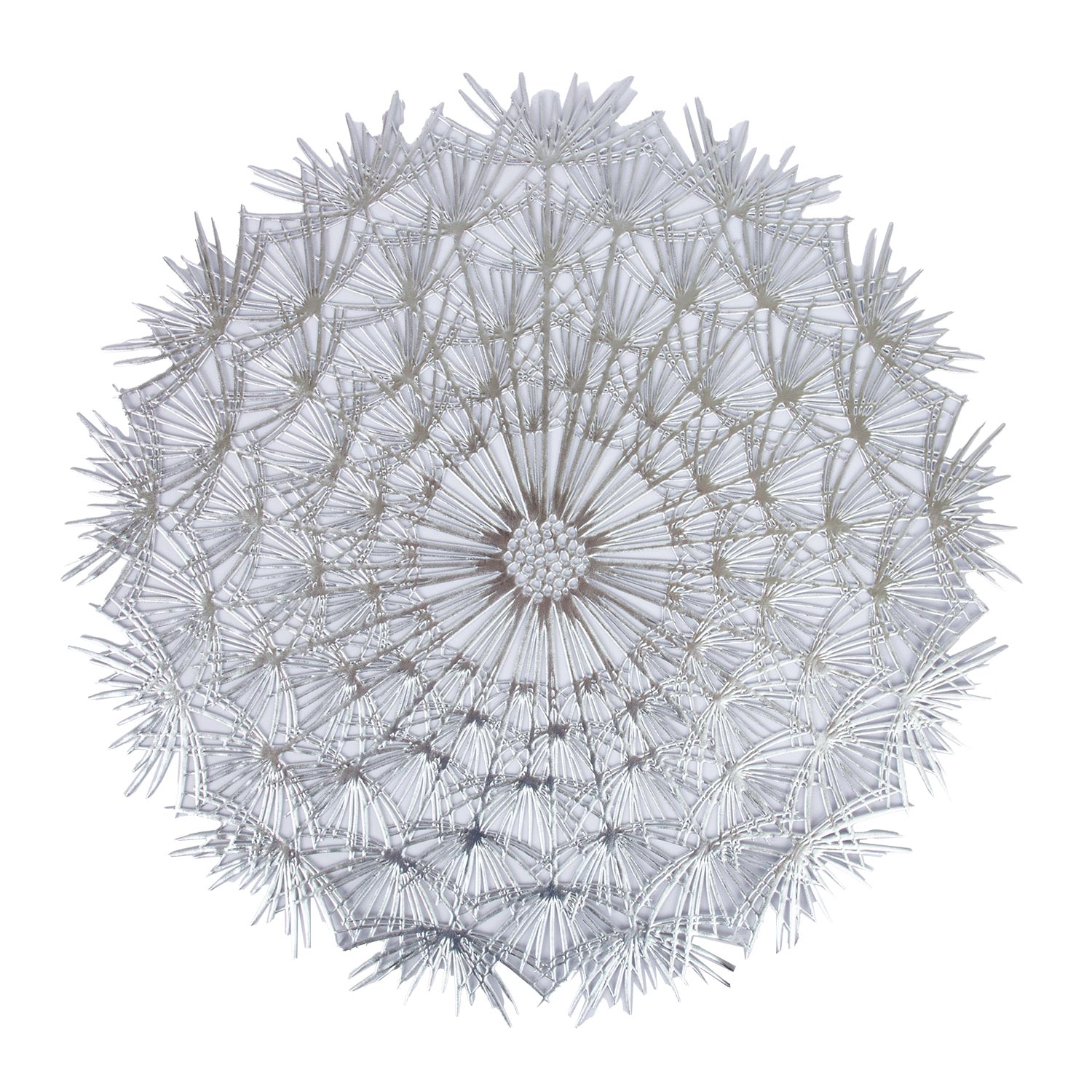 Kilimas, sidabrinis, Ø 38 cm