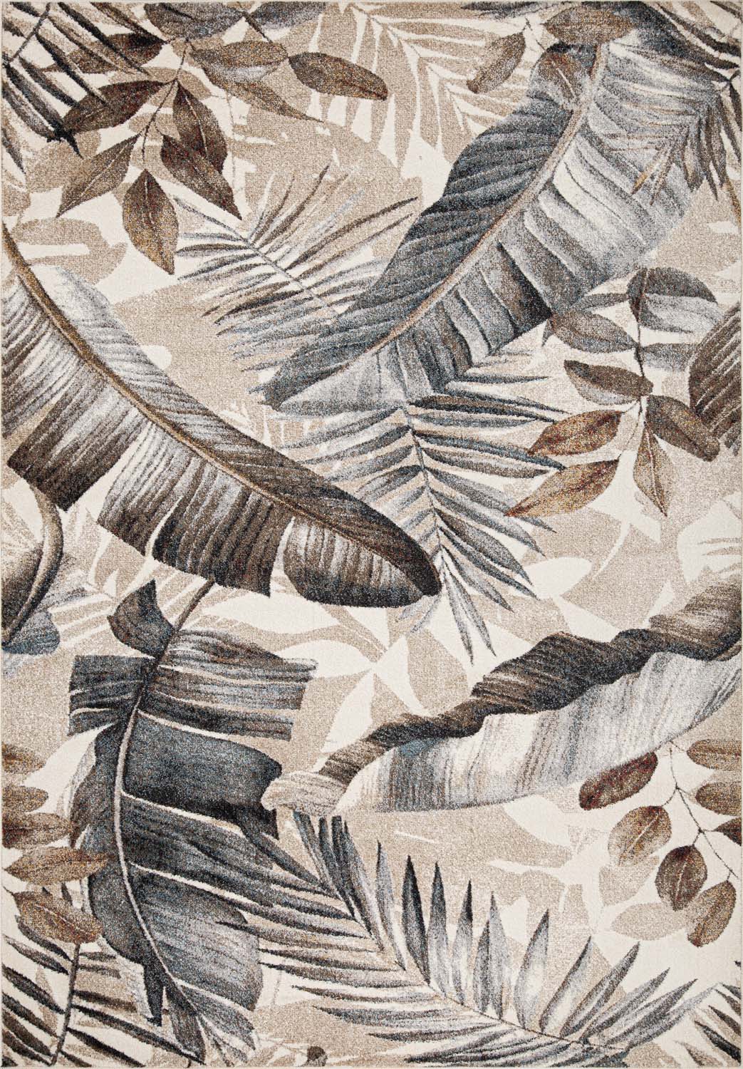 Kilimas, žemo plauko, smėlio/rudas, 200 × 285 cm