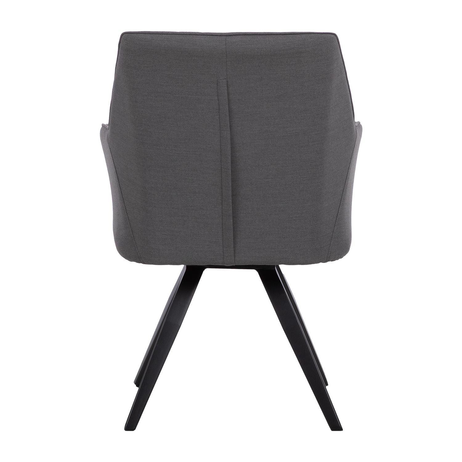Lauko kėdė TOMSON, besisukanti 360°, pilka, 62 × 69 × 88 cm 3