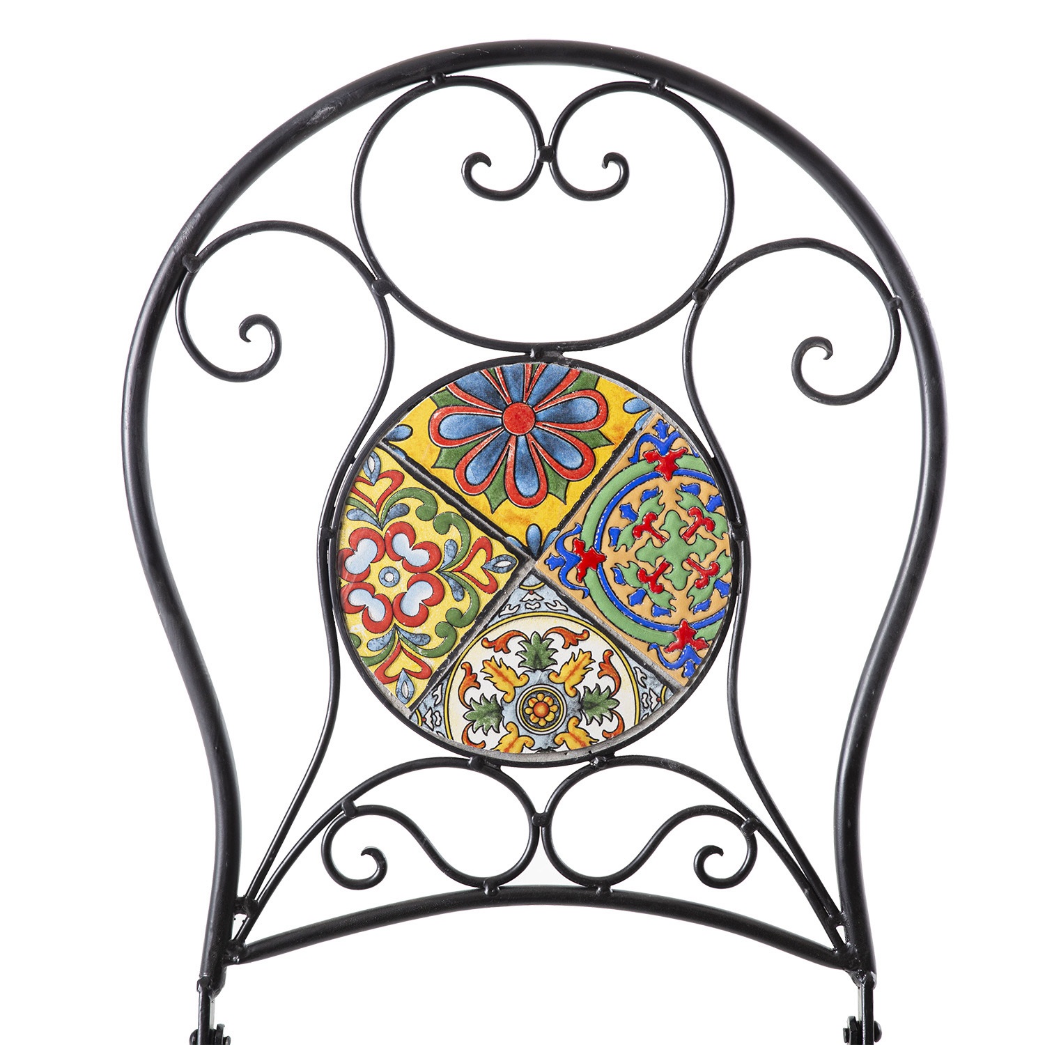 Sulankstoma kėdė, juoda, 40 × 51 × 90 cm