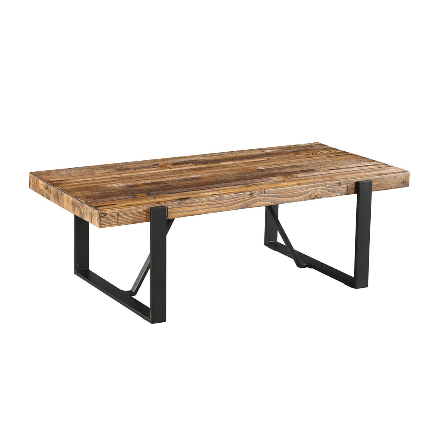 Kavos staliukas, pušinis, 132 × 66 × 43,5 cm