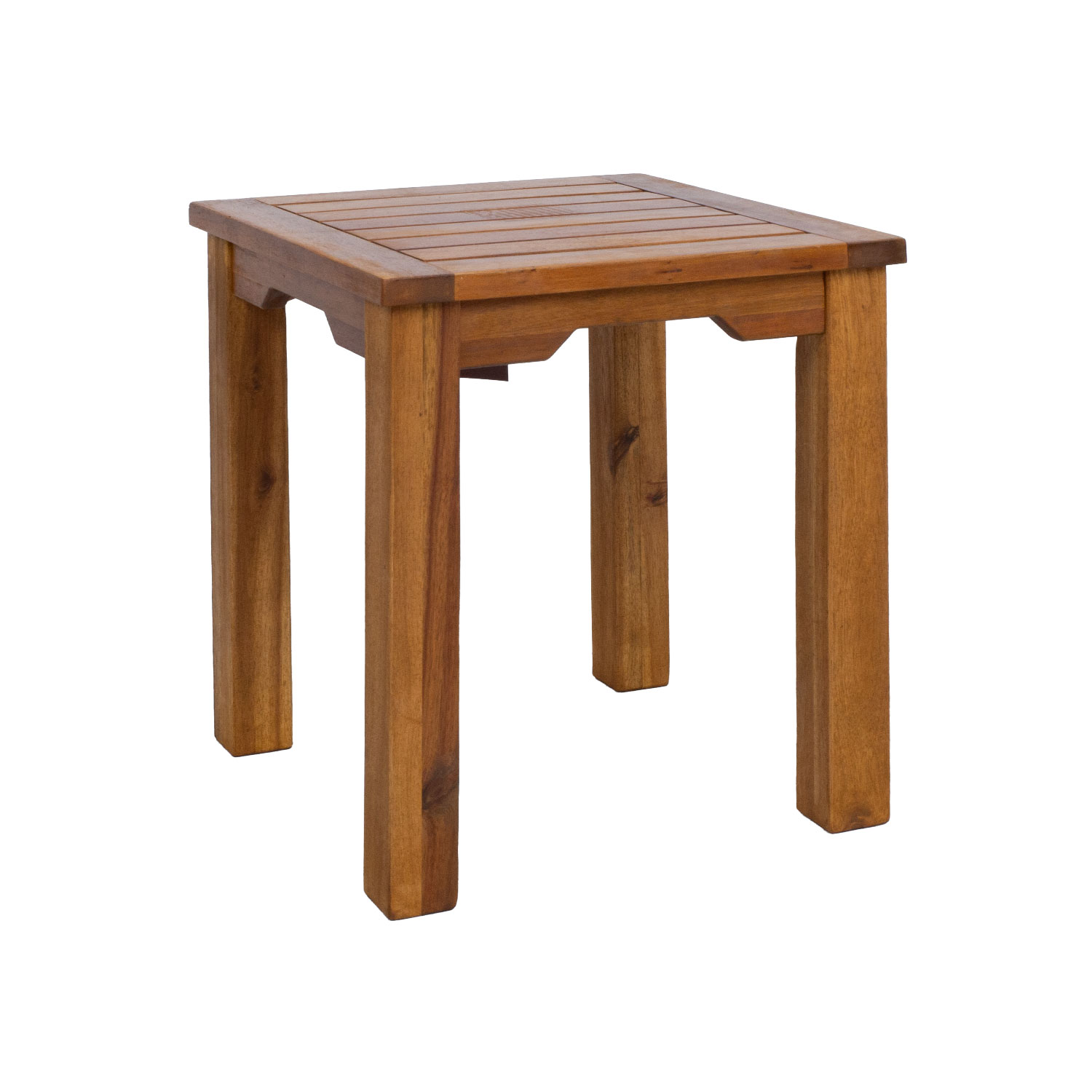Pagalbinis staliukas, akacijos mediena, 40 × 40 × 45 cm